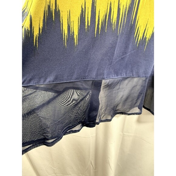 Attitudes By Renee Jersey Mesh Trim Tank And Cardigan Ombre Set Size Large - Picture 7 of 15